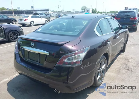 2014 Nissan Maxima 3.5 Sv from USA, damaged, VIN 1N4AA5AP7EC486859